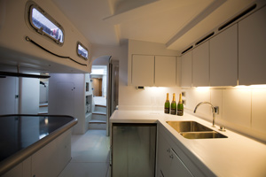 Spacious Galley.