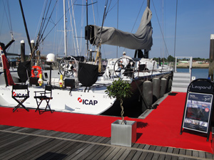 Leopard's berth in Southampton.