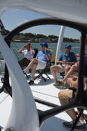 Additional seating at lunchtime.