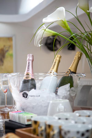 Lanson champagne partnership.